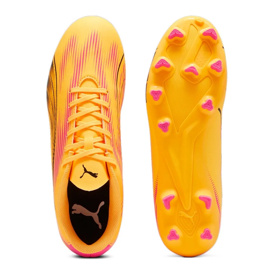 Imagen 2 de 5 de Botines Puma Ultra Play Fg/Ag-NARANJA/FUCSIA/NEGRO
