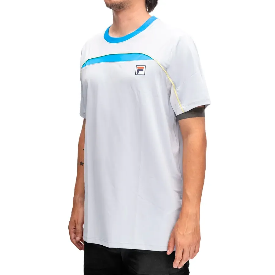 Imagen 1 de 3 de Remera Fila Backspin-GRIS/AZUL