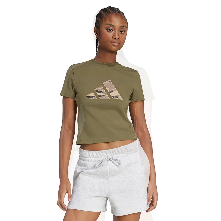 Imagen 1 de 4 de Remera adidas Camo Graphic-OLIVA