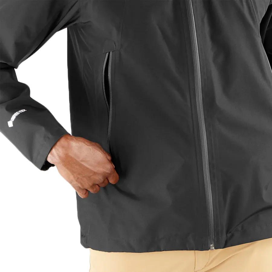 Imagen 1 de 7 de Campera Salomon Outline Gtx 2.5L-NEGRO