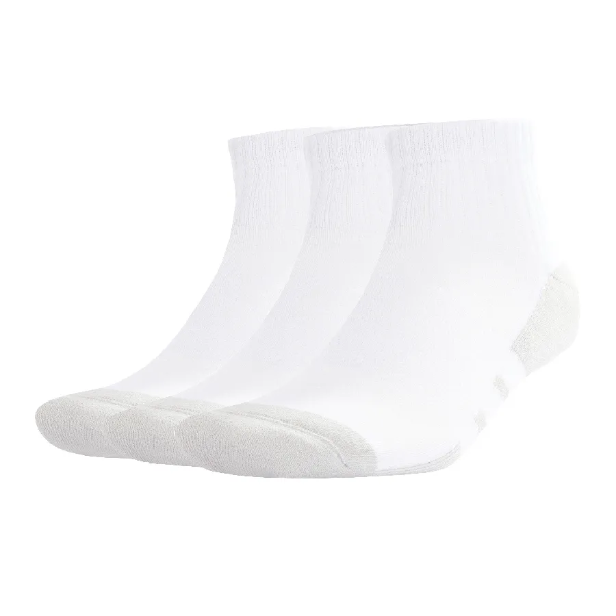 Imagen 1 de 3 de Medias adidas Essentials ClimaCool Quarter 3 Pares-BLANCO