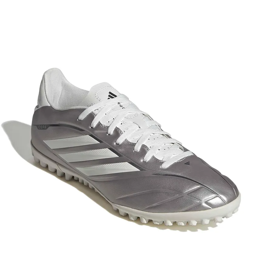 Imagen 1 de 7 de Botines adidas Copa Pure IV Club Tf-PLATA/BLANCO