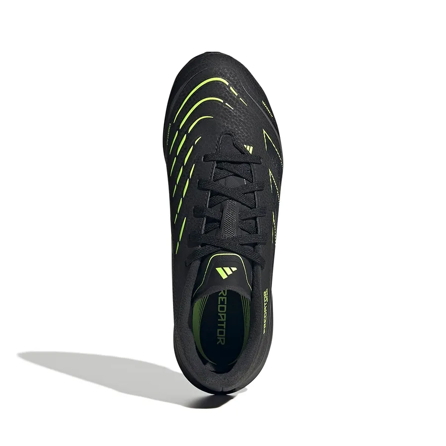 Imagen 3 de 6 de Botines adidas Predator League Tf-NEGRO/VERDE FLUOR