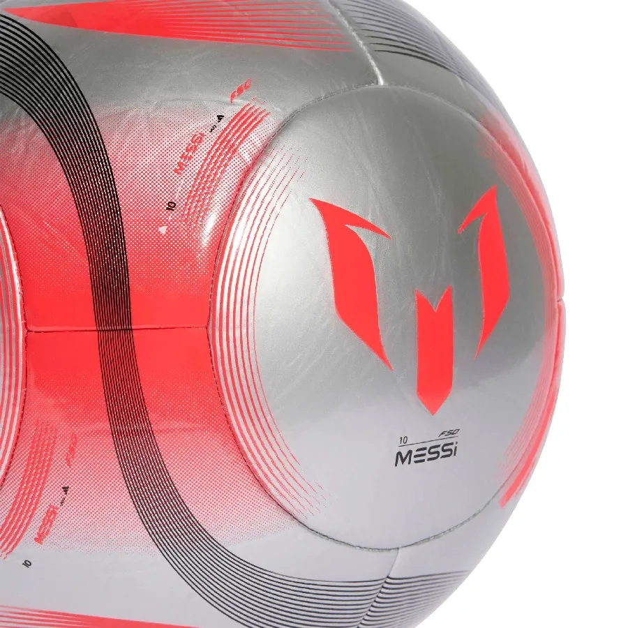 Imagen 2 de 4 de Pelota adidas Messi Club-GRAFITO/ROJO