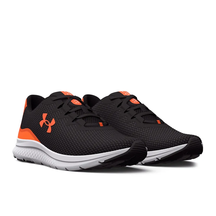 Imagen 1 de 4 de Zapatillas Under Armour Charged Impulse 3-NEGRO/NARANJA FLUOR