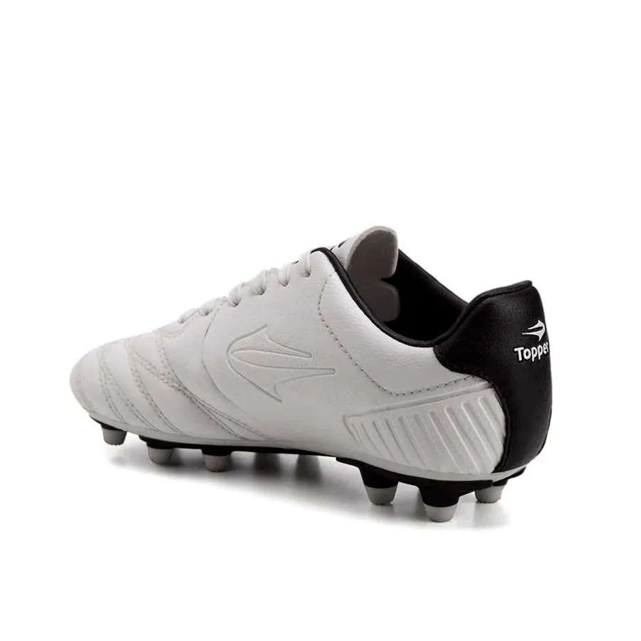 Imagen 1 de 5 de Botines Topper San Ciro Fg Kids-BLANCO/NEGRO