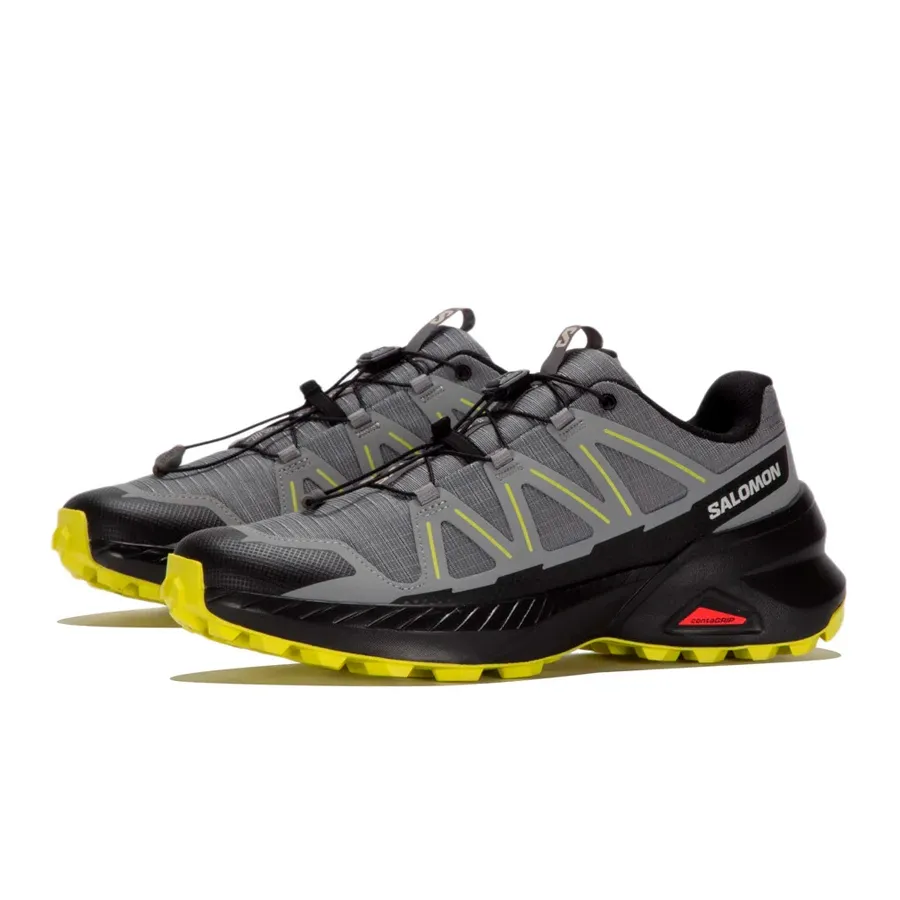 Imagen 3 de 4 de Zapatillas Salomon Speedcross Peak-GRIS/AMARILLO FLUOR/NEGRO