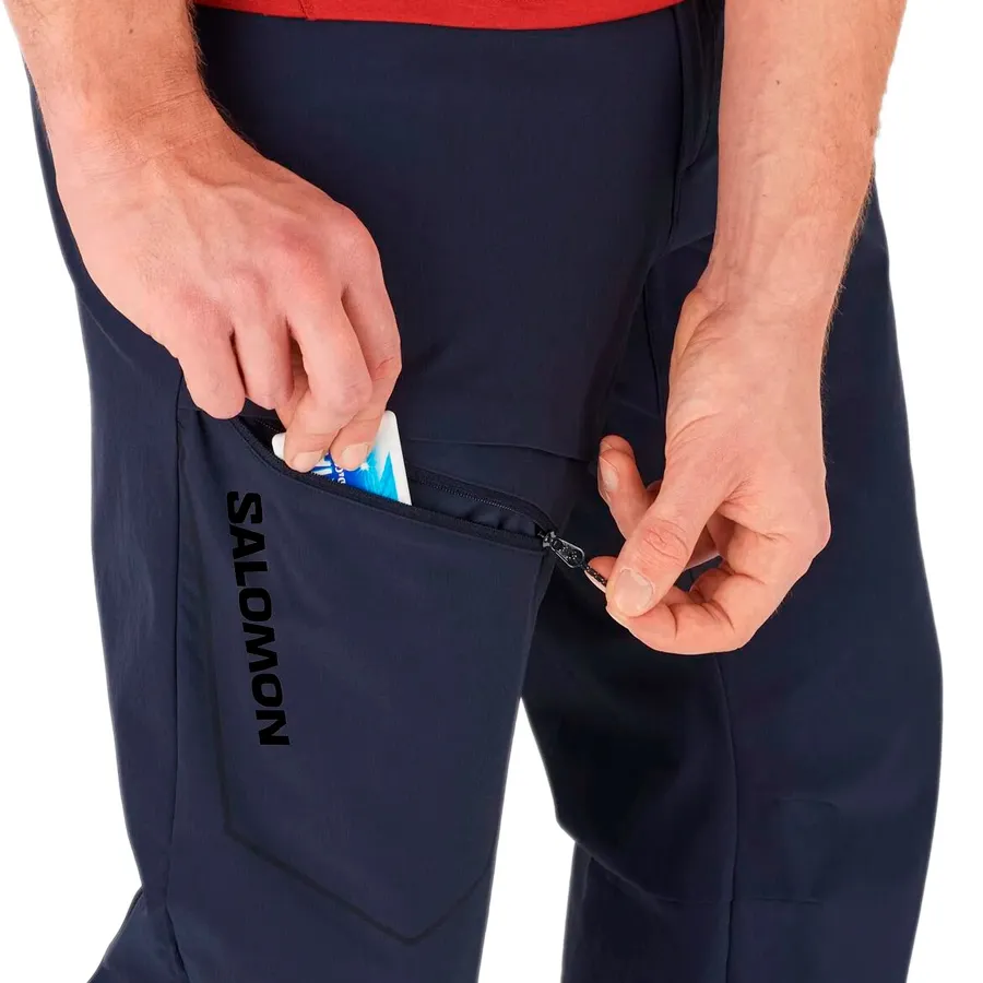 Imagen 3 de 5 de Pantalón Salomon Wayfarer-MARINO