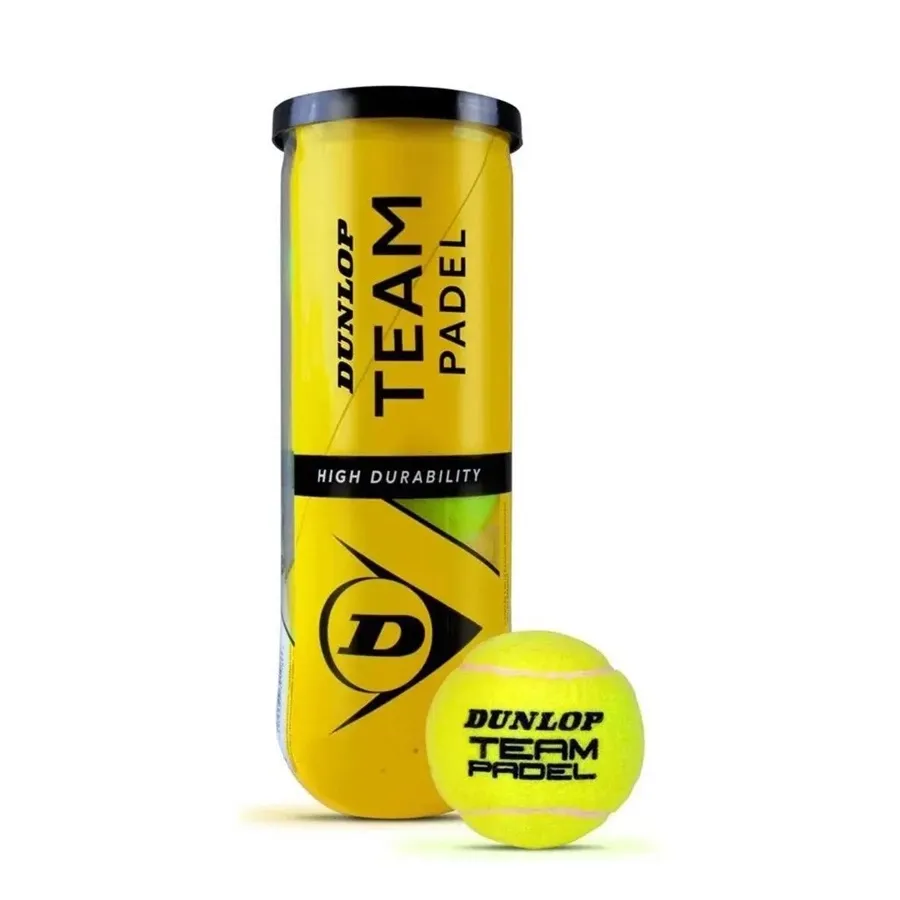 Imagen 0 de 3 de Pelota Dunlop Balls Paddle Team X3-AMARILLO