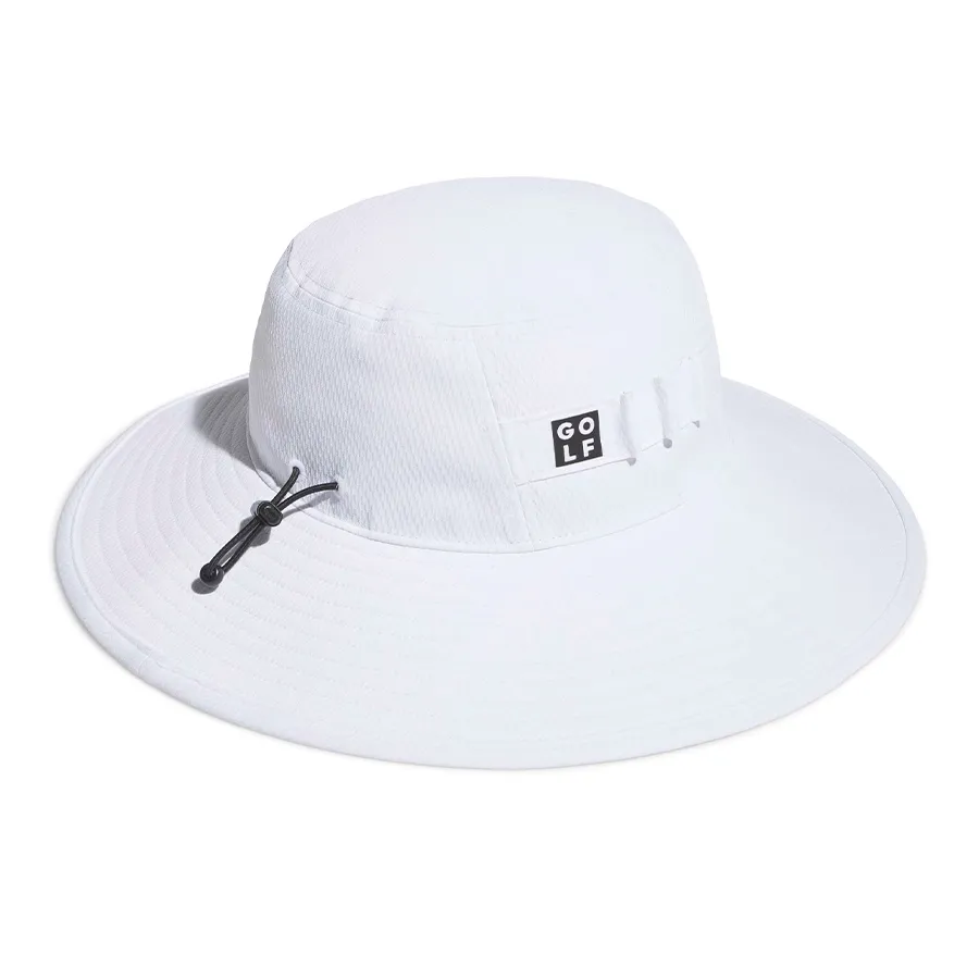 Imagen 1 de 4 de Gorro adidas de Ala Ancha-BLANCO