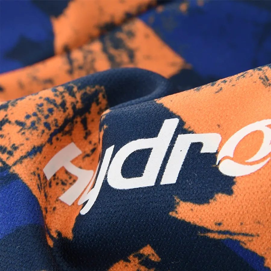 Imagen 2 de 3 de Shorts Hydro Malla  Energy Kid-AZUL/NARANJA