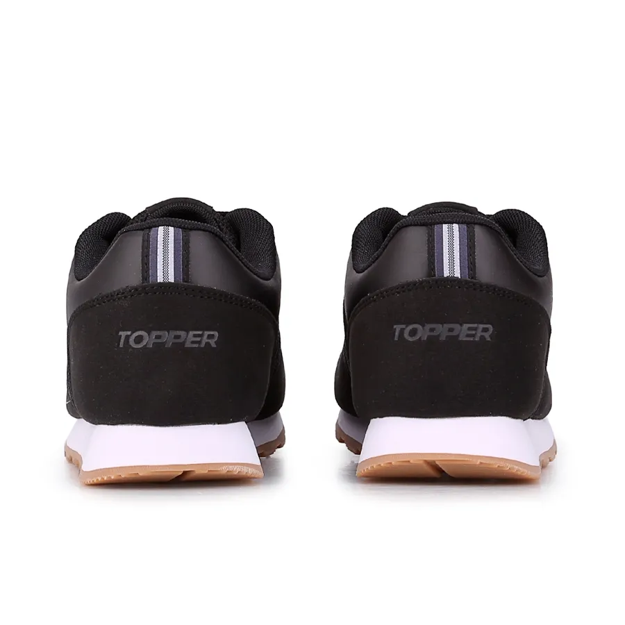 Imagen 2 de 5 de Zapatillas Topper T 350 Mesh-NEGRO/GRIS