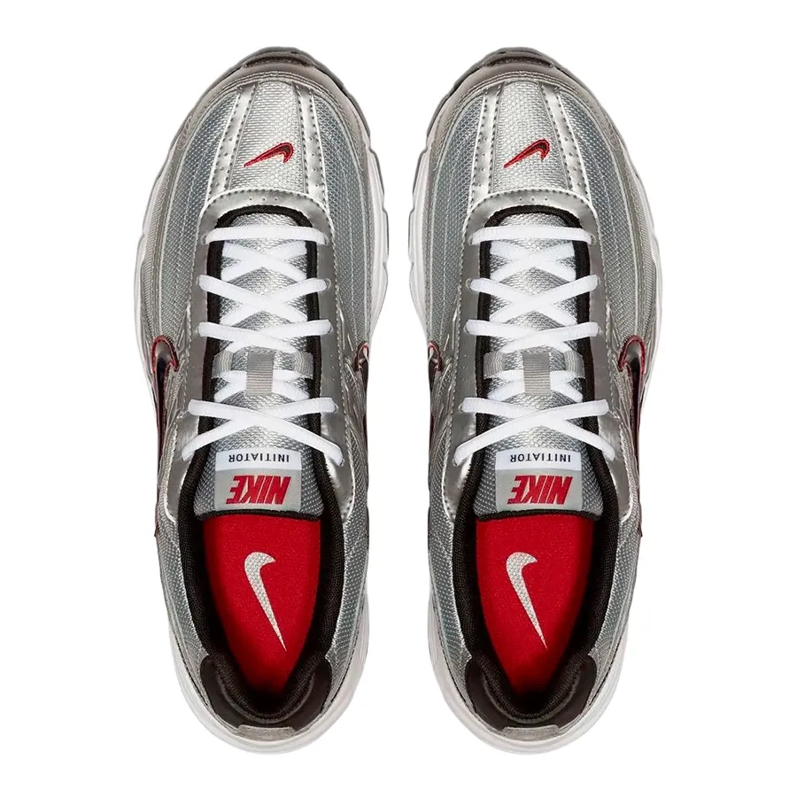 Imagen 3 de 7 de Zapatillas Nike Initiator-PLATA/ROJO