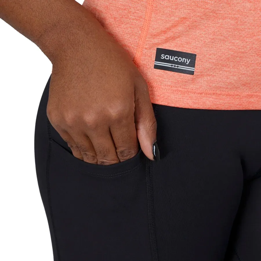 Imagen 1 de 4 de Calza Saucony Tight Fortify 8-NEGRO