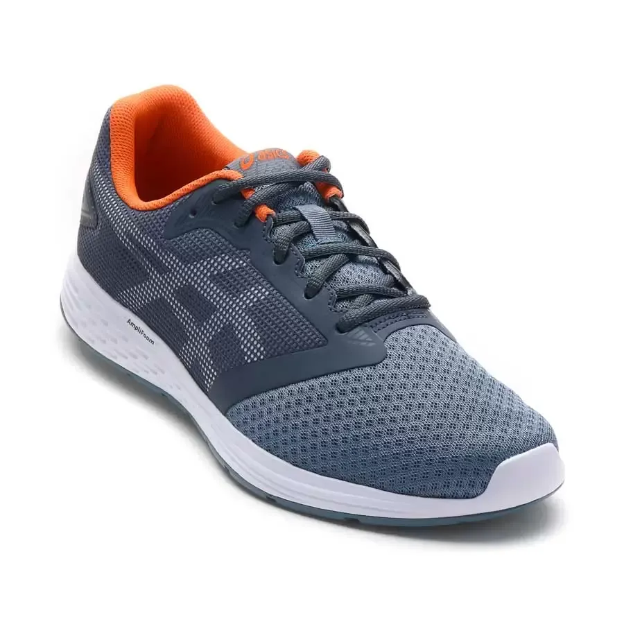Imagen 3 de 5 de Zapatillas Asics Patriot 10 A-GRIS/NARANJA