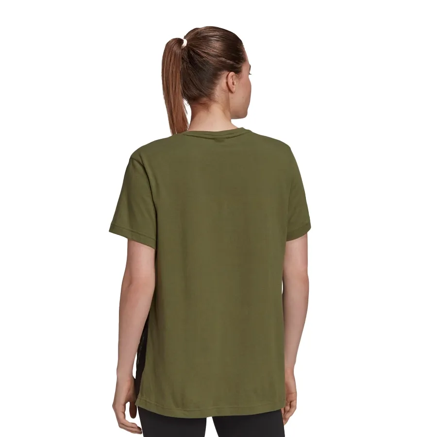 Imagen 1 de 7 de Remera adidas Karlie Kloss-VERDE/NEGRO