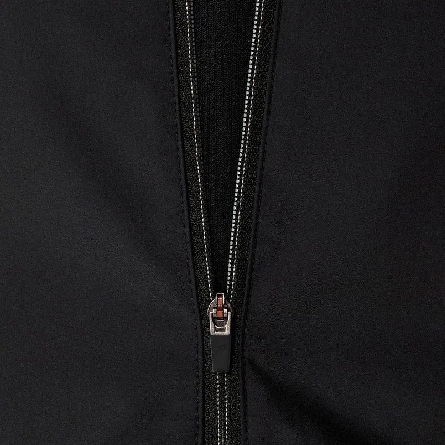 Imagen 4 de 7 de Campera Asics Rompeviento Plata-NEGRO