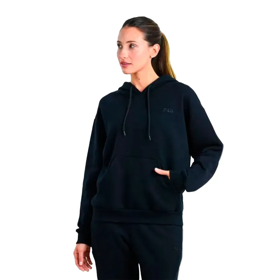 Imagen 0 de 3 de Buzo Fila Embroderie Detail-NEGRO