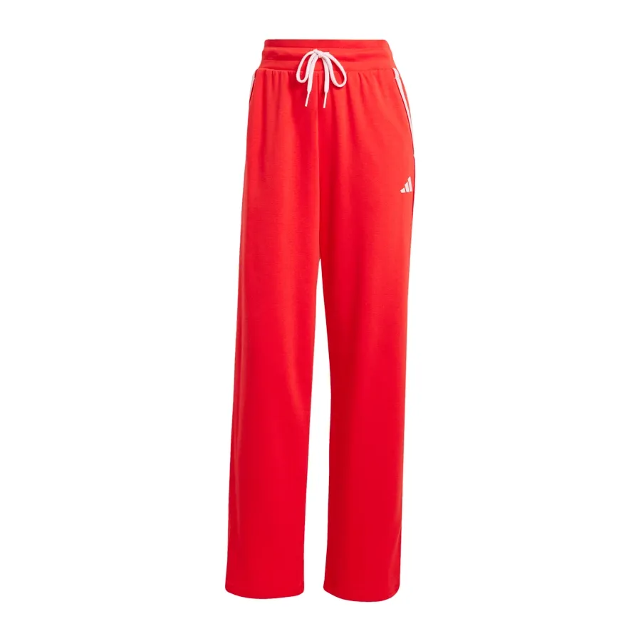 Imagen 2 de 5 de Pantalón adidas Essentials Pop French Terry-ROJO