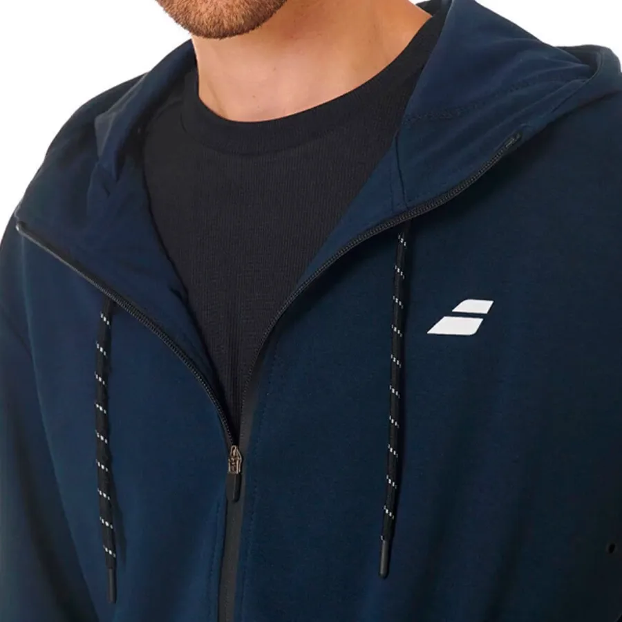 Imagen 3 de 7 de Campera Babolat Hoodie Play-MARINO