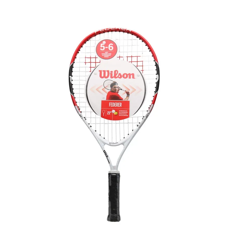 Imagen 0 de 1 de Raqueta Wilson Federer 21-BLANCO/ROJO/NEGRO