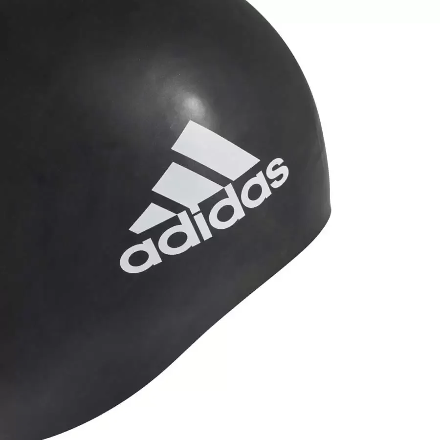 Imagen 5 de 6 de Gorro adidas de Silicona 3 Stripes-NEGRO