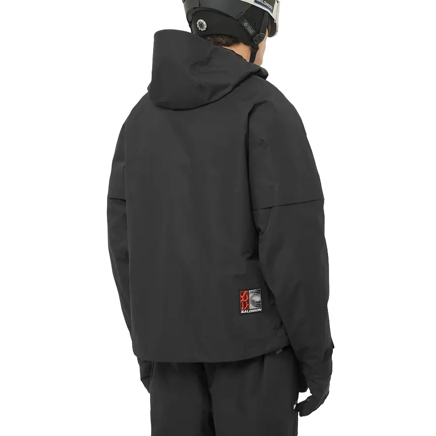 Imagen 1 de 3 de Campera Salomon Venom Full Zip-NEGRO