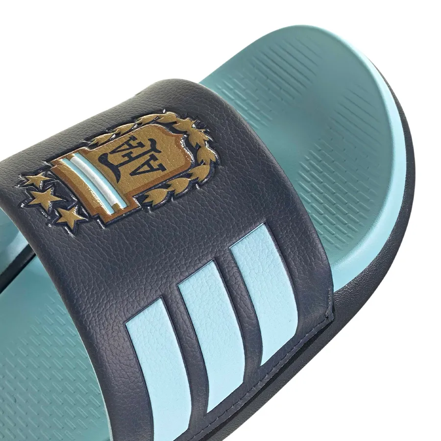 Imagen 6 de 7 de Sandalias adidas Adilette Comfort 2.0 Afa-MARINO/CELESTE
