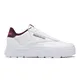 zapatillas-reebok-club-c-double-geo-BLANCO/BORDO