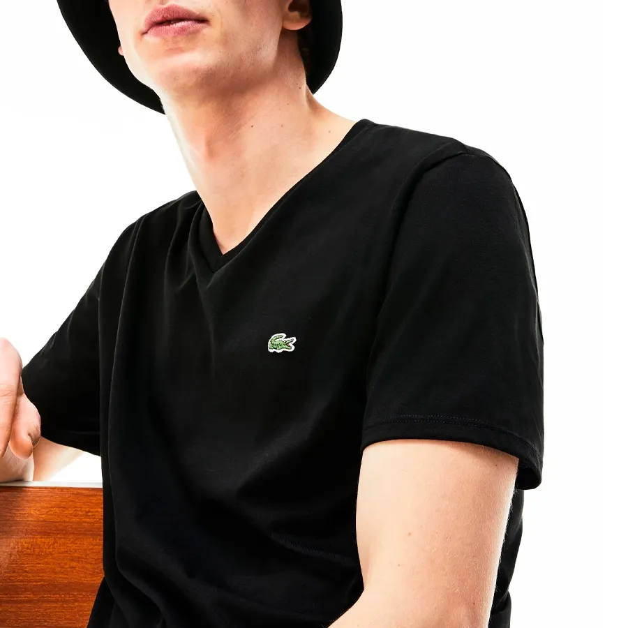 Imagen 1 de 4 de Remera Lacoste Cols Roules-NEGRO