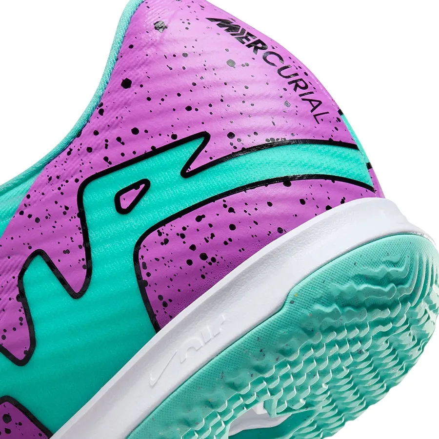 Imagen 5 de 6 de Botines Nike Zoom Vapor 15 Academy In-AQUA/VIOLETA/NEGRO