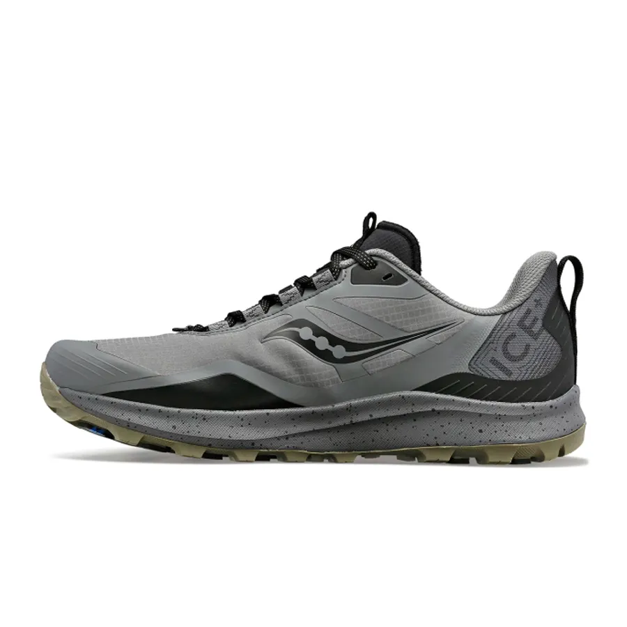 Imagen 2 de 5 de Zapatillas Saucony Peregrine Ice 3-GRIS/NEGRO