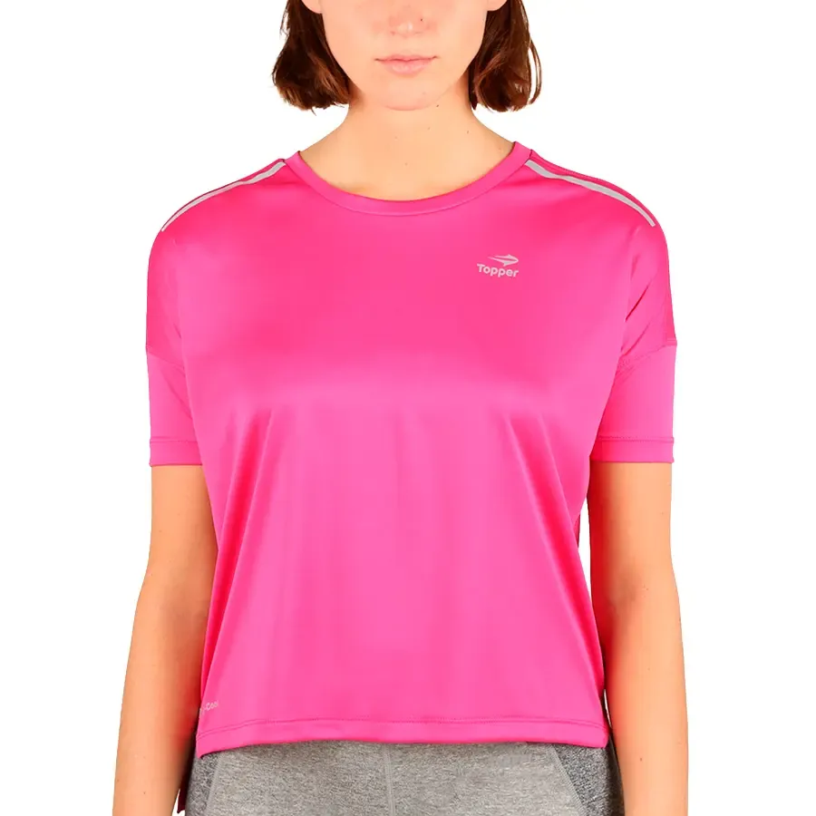 Imagen 0 de 3 de Remera Topper Mc Wmn Rng Up-FUCSIA