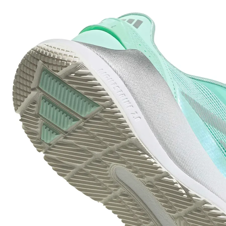 Imagen 6 de 7 de Zapatillas adidas Crazyquick Ls Padel-AQUA/PLATA/BLANCO