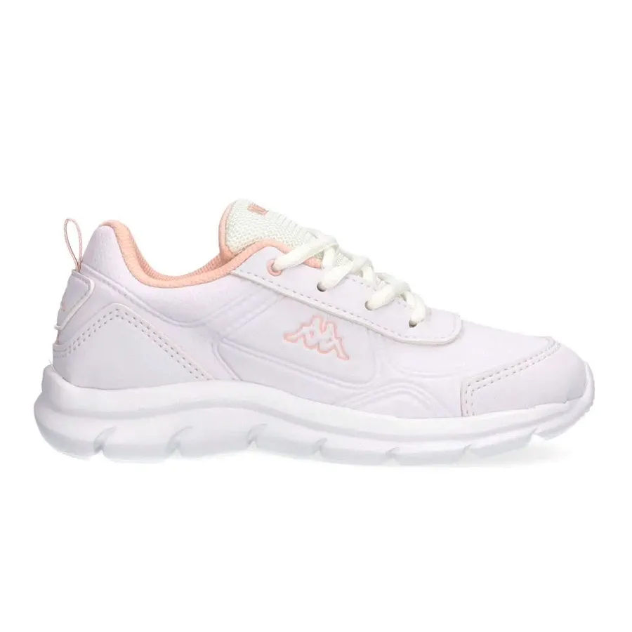 Imagen 0 de 5 de Zapatillas Kappa Colegial I Cordon-BLANCO/ROSA
