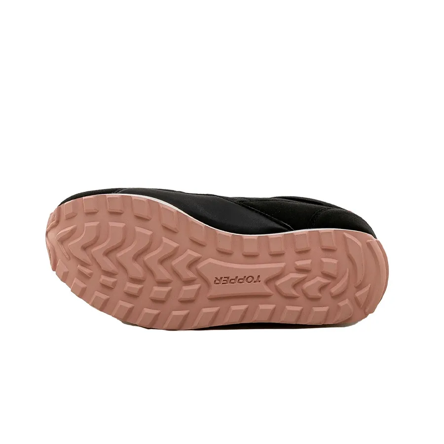 Imagen 3 de 5 de Zapatillas Topper Temple Plataforma-NEGRO/ROSA VIEJO