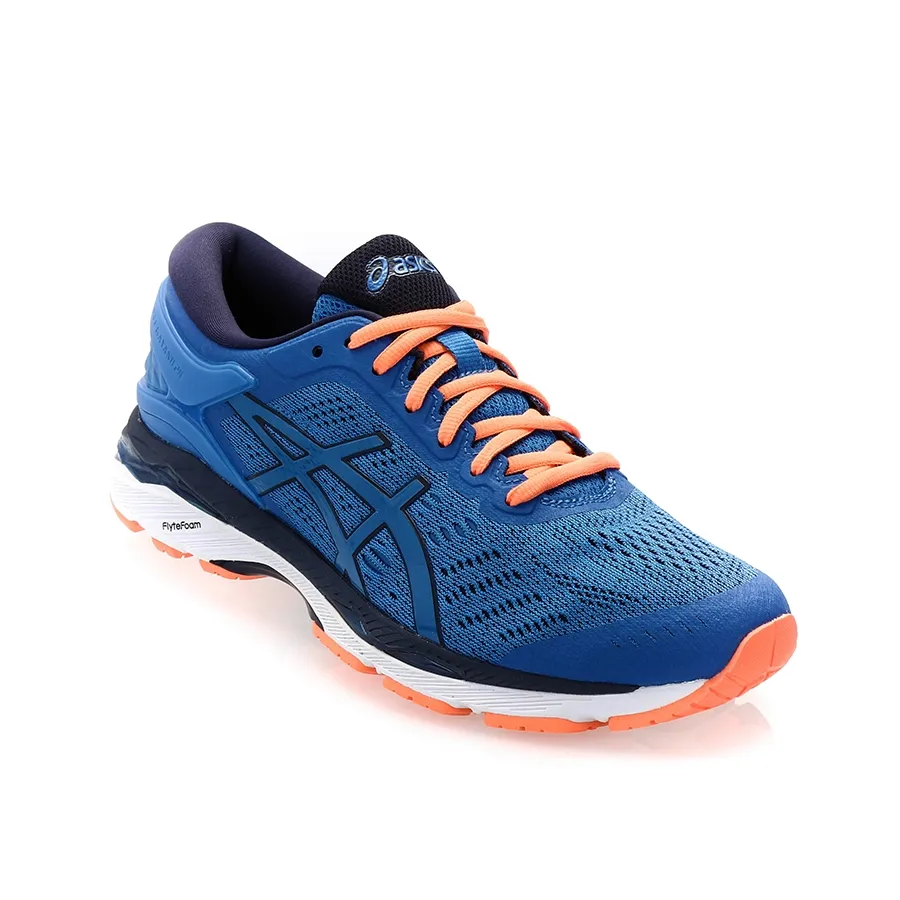 Imagen 3 de 4 de Zapatillas Asics Gel Kayano 24-AZUL/MARINO/NARANJA FLUOR