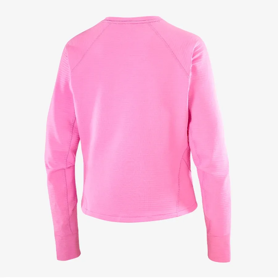 Imagen 3 de 5 de Remera Salomon Essential Lightwarm Cn-ROSA