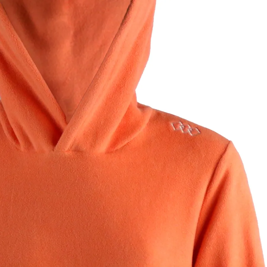 Imagen 2 de 3 de Buzo Kamp Micropolar C/Capucha Dama 22-NARANJA