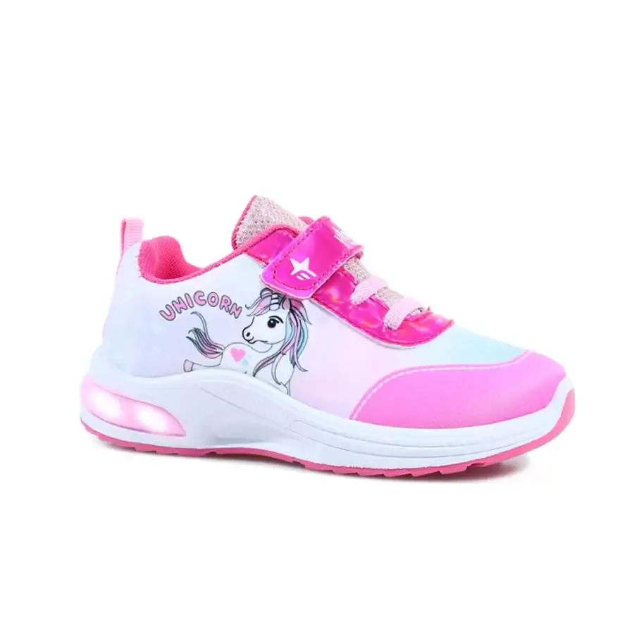 Imagen 1 de 4 de Zapatillas Footy Inyectada C/Luz-ROSA/FUCSIA