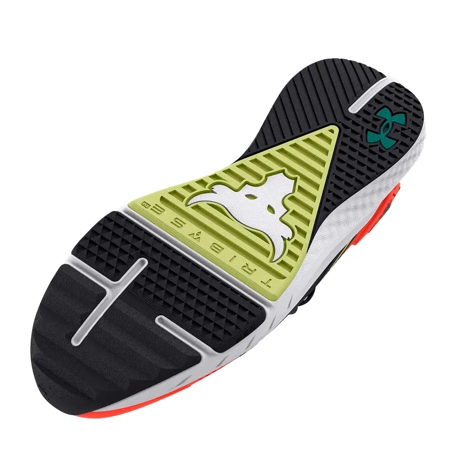 Imagen 5 de 6 de Zapatillas Under Armour Gs Project Rock Bsr-NARANJA/NEGRO