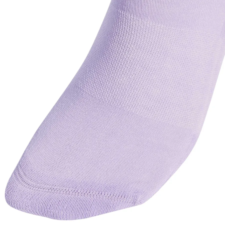 Imagen 2 de 4 de Medias adidas a media pantorrillas 3 tiras 3 pares-BLANCO/CELESTE/LILA