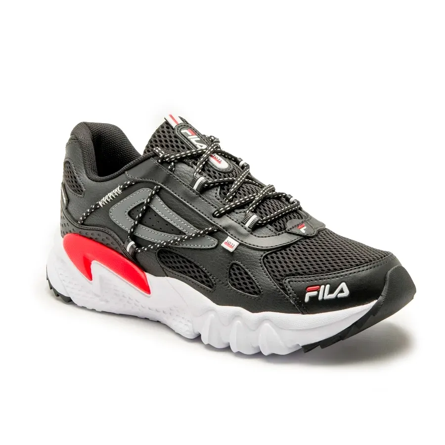 Imagen 4 de 5 de Zapatillas Fila Territory Hombre-NEGRO/ROJO/BLANCO
