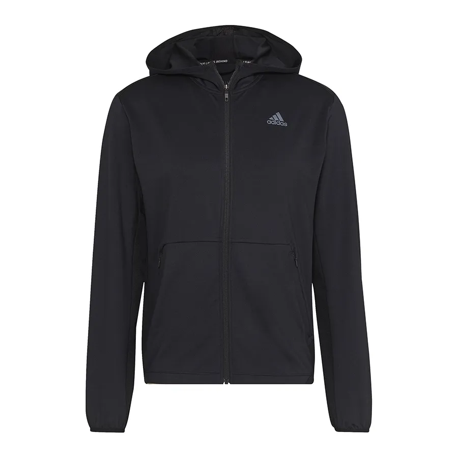 Imagen 0 de 5 de Campera adidas Hiit Cierre Frontal-NEGRO