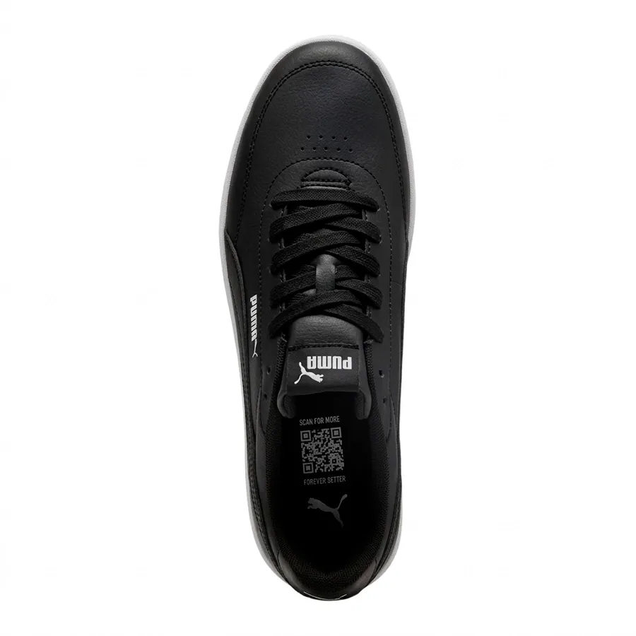 Imagen 3 de 7 de Zapatillas Puma Court Classic Clean-NEGRO