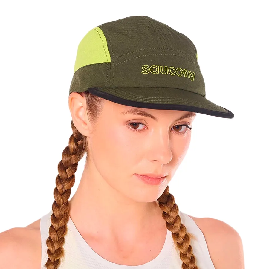 Imagen 2 de 4 de Gorra Saucony Peregrine-OLIVA