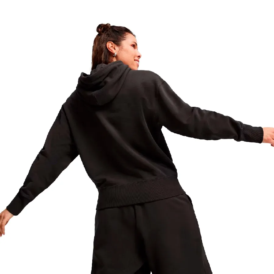 Imagen 3 de 5 de Buzo Puma Batter Classic Relaxed Tr-NEGRO