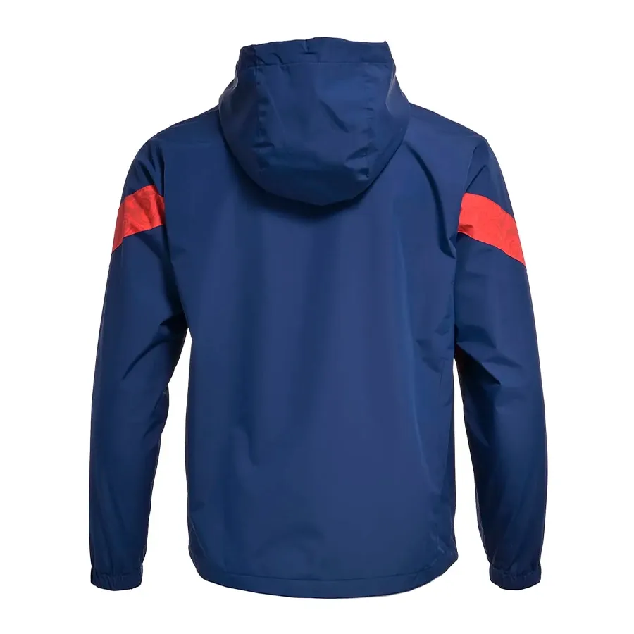 Imagen 2 de 5 de Campera Atomik Rompeviento San Lorenzo 26-MARINO/ROJO