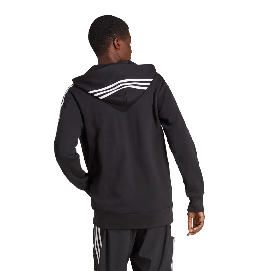 Imagen 1 de 5 de Campera adidas Essentials 3 tiras-NEGRO/BLANCO