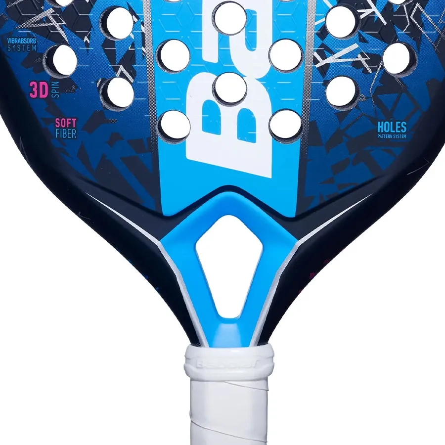 Imagen 3 de 5 de Paleta Babolat Air Vertuo 2.5-NEGRO/AZUL
